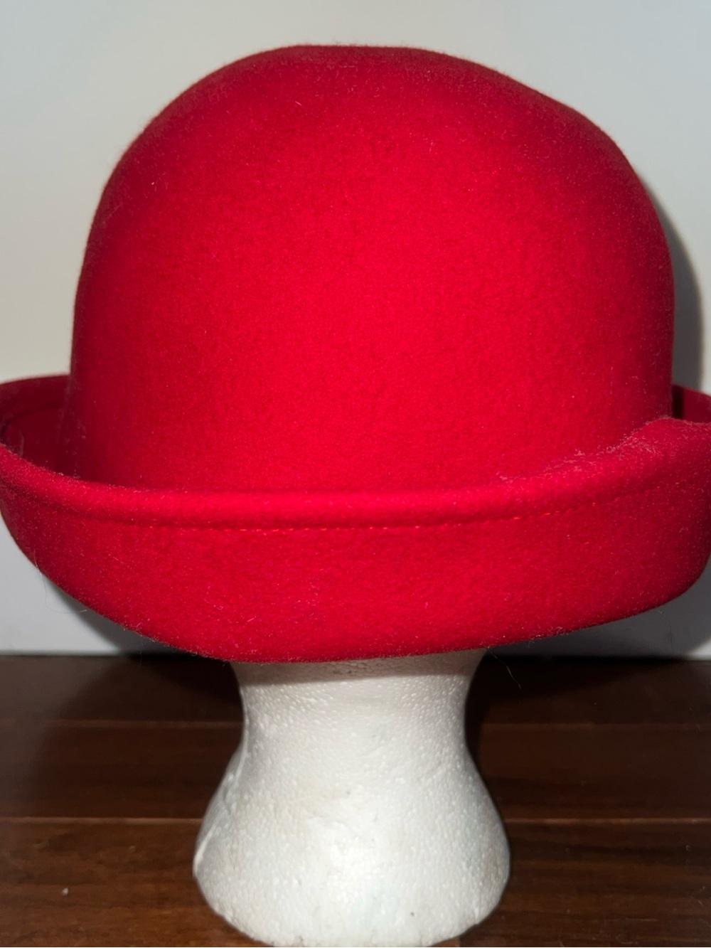 Vintage Red Bollman Hat - Picture 3 of 5
